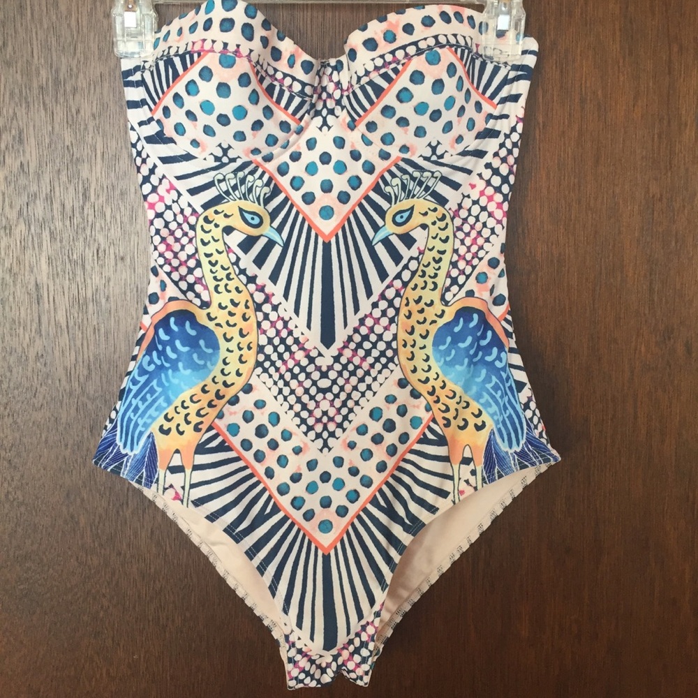 Mara Hoffman Peacock One Piece
